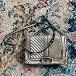 Rebecca Minkoff | Silver Metallic Crossbody
